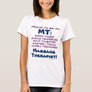 Grappig massage Therapistische Humor T-shirt