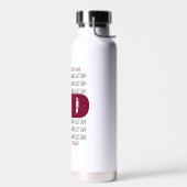 Grappig MD Alert Custom CNA/LPN/EMT/PA/RN/RT/NP Waterfles (Links)