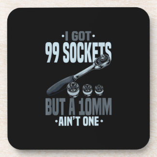Grappig mechanisch cadeau voor een automonteur bier onderzetter