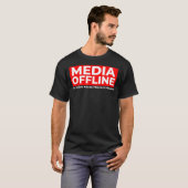 Grappig Media Offline Video Editor T-Shirt  (Voorkant volledig)