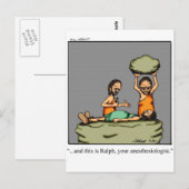 Grappig medisch cadeau! briefkaart (Voorkant / Achterkant)