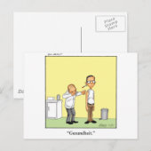 Grappig Medisch Cartoon Cadeau! Briefkaart (Voorkant / Achterkant)