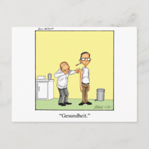 Grappig Medisch Cartoon Cadeau! Briefkaart