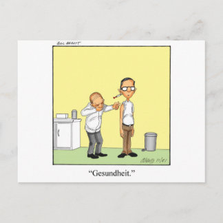 Grappig Medisch Cartoon Cadeau! Briefkaart