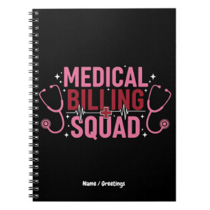 Grappig Medisch Factureringsteam Trots Specialist Notitieboek