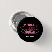 Grappig Medisch Factureringsteam Trots Specialist Ronde Button 3,2 Cm (Voorkant /achterkant)