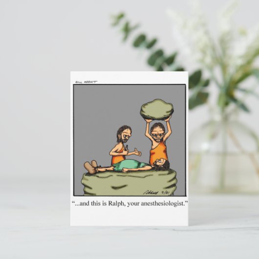 Grappig medisch geschenk! briefkaart (Staand voorkant)