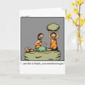 Grappig medisch geschenk! kaart (Gele Bloem)