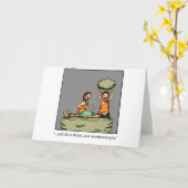 Grappig medisch geschenk! kaart (Gele Bloem)