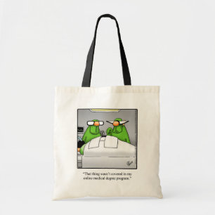 Grappig Medisch Humor Canvas tas Gift