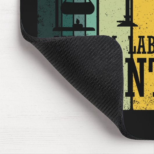 Grappig medisch lab tech scientist humor laborator muismat (Hoek)