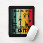 Grappig medisch lab tech scientist humor laborator muismat (Met muis)