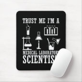 Grappig medisch lab tech scientist humor laborator muismat (Met muis)