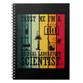 Grappig medisch lab tech wetenschapper humor notitieboek (Voorkant)
