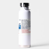 Grappig medisch Propofol-etiket Waterfles (Links)