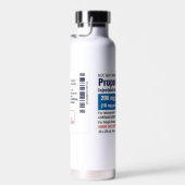 Grappig medisch Propofol-etiket Waterfles (Rechts)