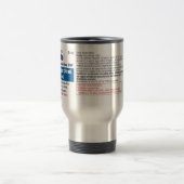 Grappig medisch Propofol-label Reisbeker (Center)