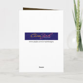 Grappig Meerkat: Kijk uit! Je bent een meer jaar o Kaart (Achterkant)