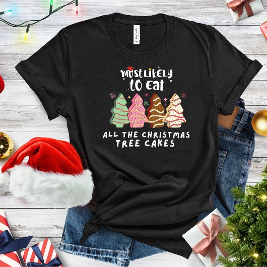 Grappig meest waarschijnlijk om alle kerstboom taa t-shirt
