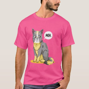 Grappig Meh Cool Cat Leuk Dier voor Kattenliefhebb T-shirt