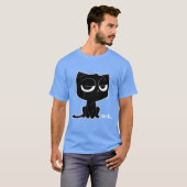 Grappig Meh Kat Onbedrukte Kattenjongen T-shirt (Voorkant volledig)
