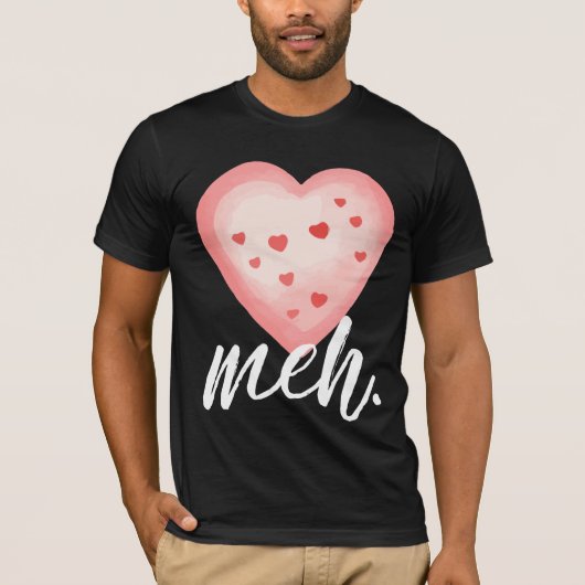 Grappig Meh T-shirt voor Singles & Minimalists (Voorkant)