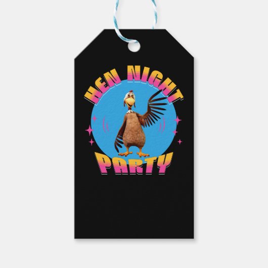 Grappig Meidenavondfeestje voor de Bruid Cadeaulabel (Voorkant)