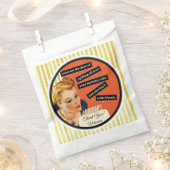 Grappig  meisje dat kaarsen uitblaast bedankzakje (Geknipt)