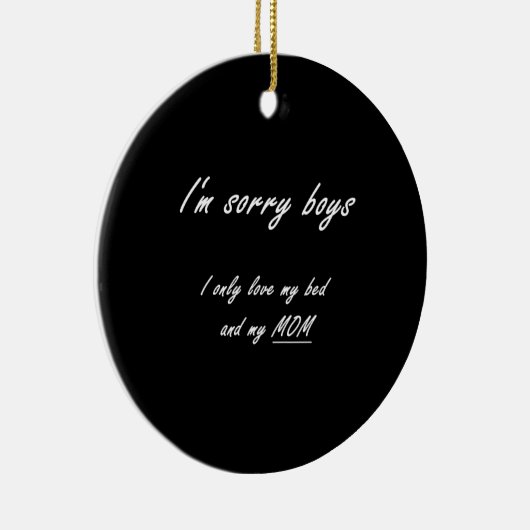 Grappig Meisje Gezegde Daughter Daddy Keramisch Ornament (Rechts)