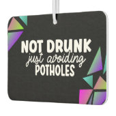 Grappig Meisje Guy Zorgzame Chauffeurs Neon Roze A Luchtverfrisser (Links)