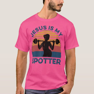 Grappig Meisje Krachttraining Gym T-shirt