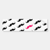 Grappig meisje roze en zwart model bumpersticker (Voorkant)