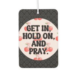 Grappig Meisje Zorgvuldige bestuurders Cherry Roze Luchtverfrisser