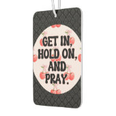 Grappig Meisje Zorgvuldige bestuurders Cherry Roze Luchtverfrisser (Links)