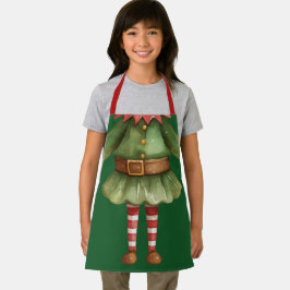 Grappig Meisjeself Body Kerstcadeau Schort