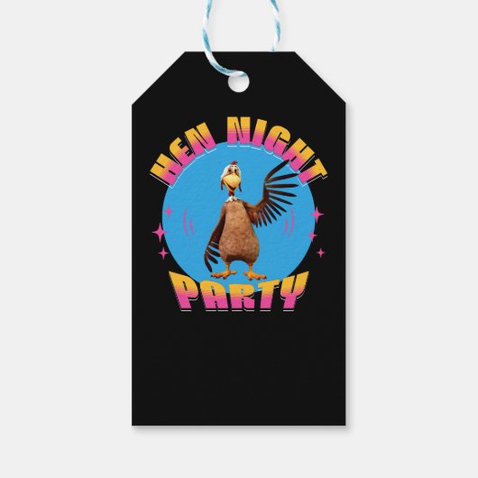 Grappig Meisjesuitje Avond Jubileum Cadeaulabel (Achterkant)