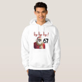 Grappig Meme 67 Kerstman Kerst T-shirt (Voorkant volledig)