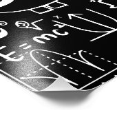 Grappig meme djokes wiskunde-happy gezicht foto afdruk (Hoek)