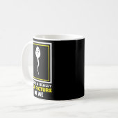 Grappig meme, hier is een heel oud Afbeelding van  Koffiemok (Voorkant links)