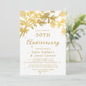 Grappig meneer en mevrouw 50ste Jubileum Kaart (Staand voorkant)