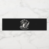 Grappig Menopauze Hot Flash Water Bottle Label Waterfles Etiket (Enkel label)