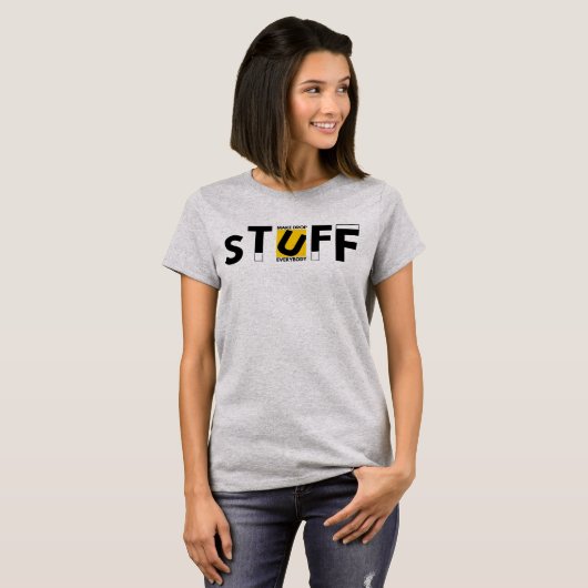 Grappig Mentale Gezondheid Minimalistische Stijl V T-shirt (Voorkant volledig)