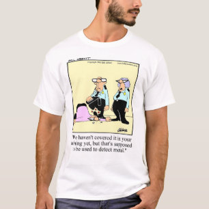Grappig met de beveiliging van de T-Shirt. T-shirt
