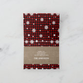 Grappig met de kerst feestdagen kaart (Binnen)