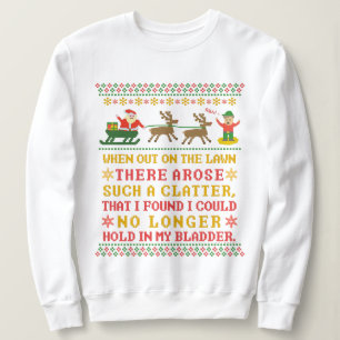 Grappig met de kerstkeuken Funny Twas de nachtelij Trui