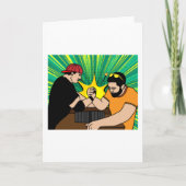 Grappig met het kronkelen kaart (Voorkant)