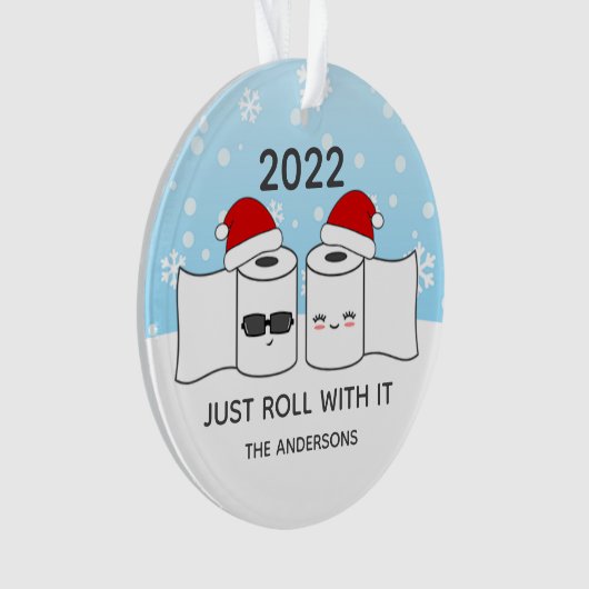 Grappig met IT Toilet Paper 2020 Ornament (voorkant)