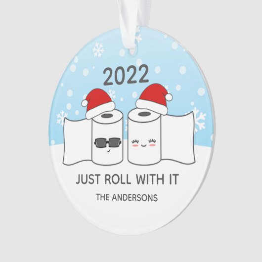 Grappig met IT Toilet Paper 2020 Ornament (voorkant)