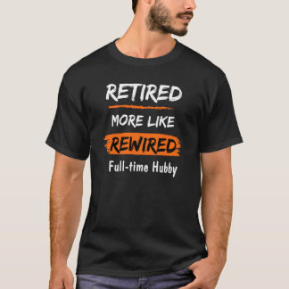 Grappig met pensioen, meer als Rewired Black T-shirt