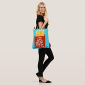Grappig met Ranch Slogan Humor Fun Tote Bag (Op model)
